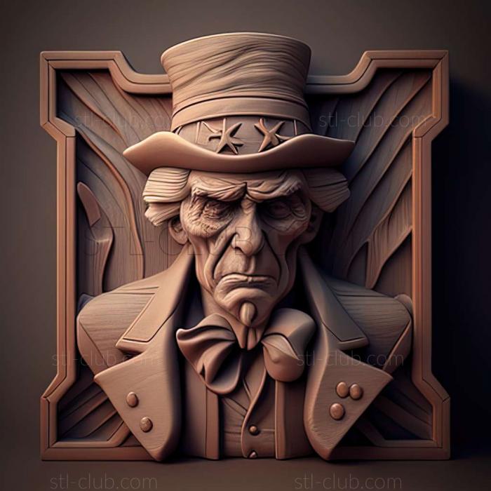 3D model uncle sam (STL)